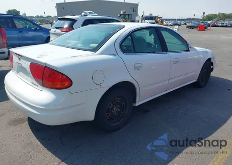 2002 Oldsmobile Alero Gl1 из США, поврежденный, VIN 1G3NL52F22C247419